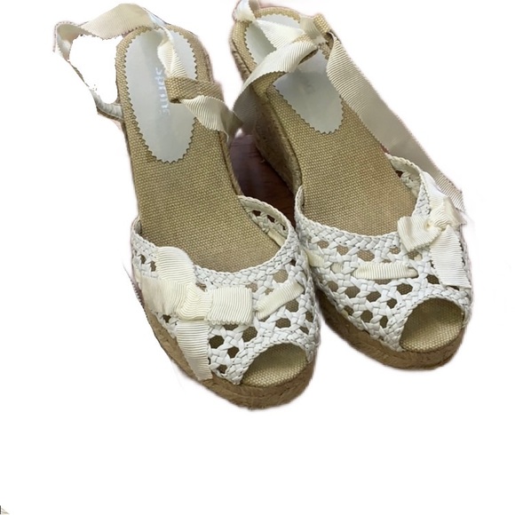 Espadrille Lace-Up Wedge sandals - Picture 8 of 8
